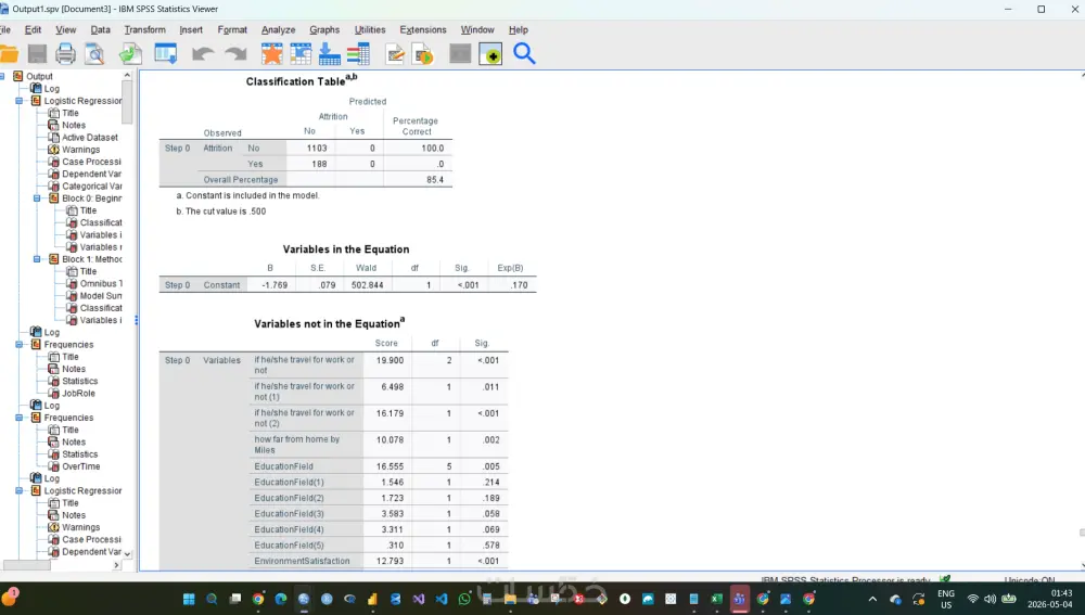 تنظيف البيانات وتحليلها إحصائيًا باستخدام SPSS