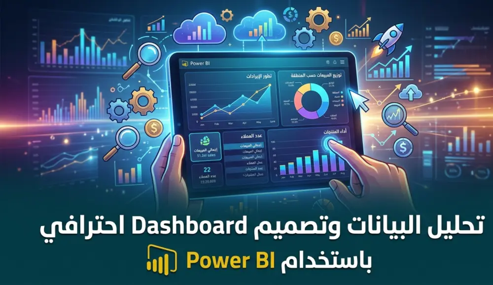 تحليل البيانات وتصميم Dashboard احترافي باستخدام Power BI