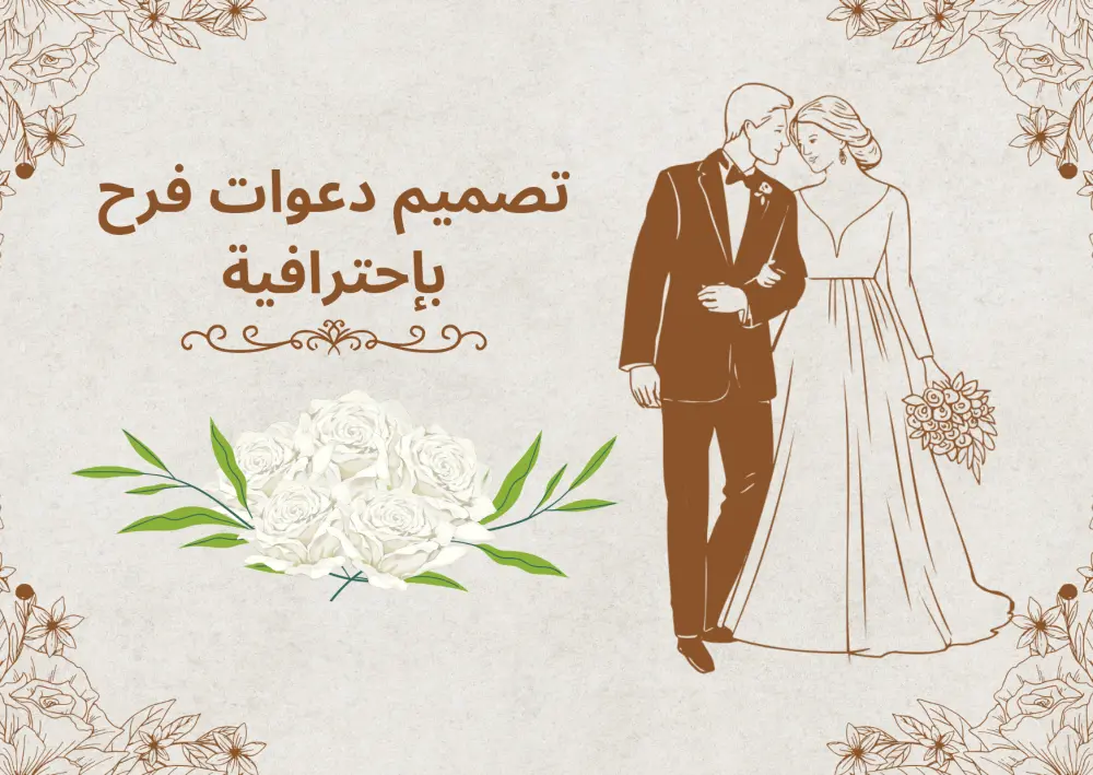 تصميم دعوة زفاف_دعوة فرح_دعوة خطوبة