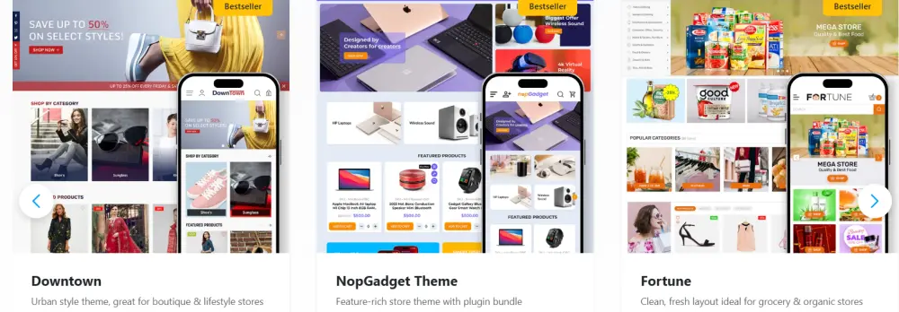 إنشاء متجر إلكتروني احترافي باستخدام nopCommerce
