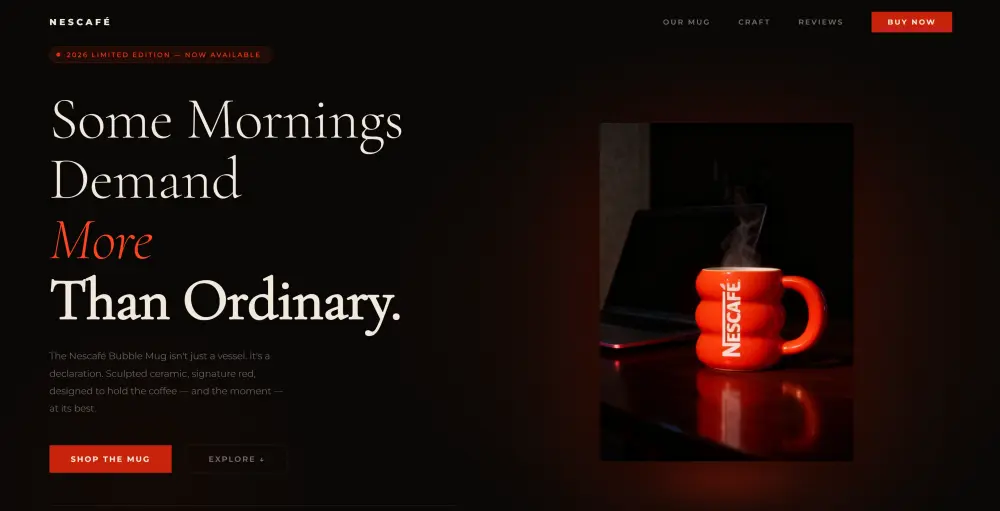 تصميم صفحه هبوط Landing Page بتصميمات عصريه Responsive