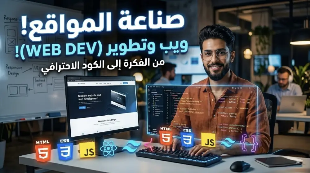 تصميم وتطوير Landing Page احترافية وسريعة باستخدام Tailwind CSS