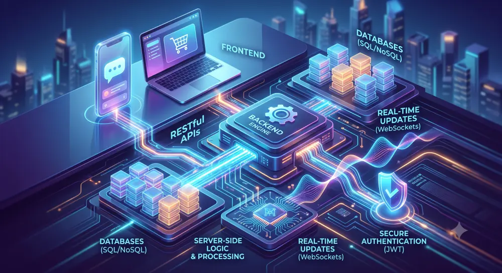 تطوير واجهات برمجية (APIs) وتأسيس البنية التحتية