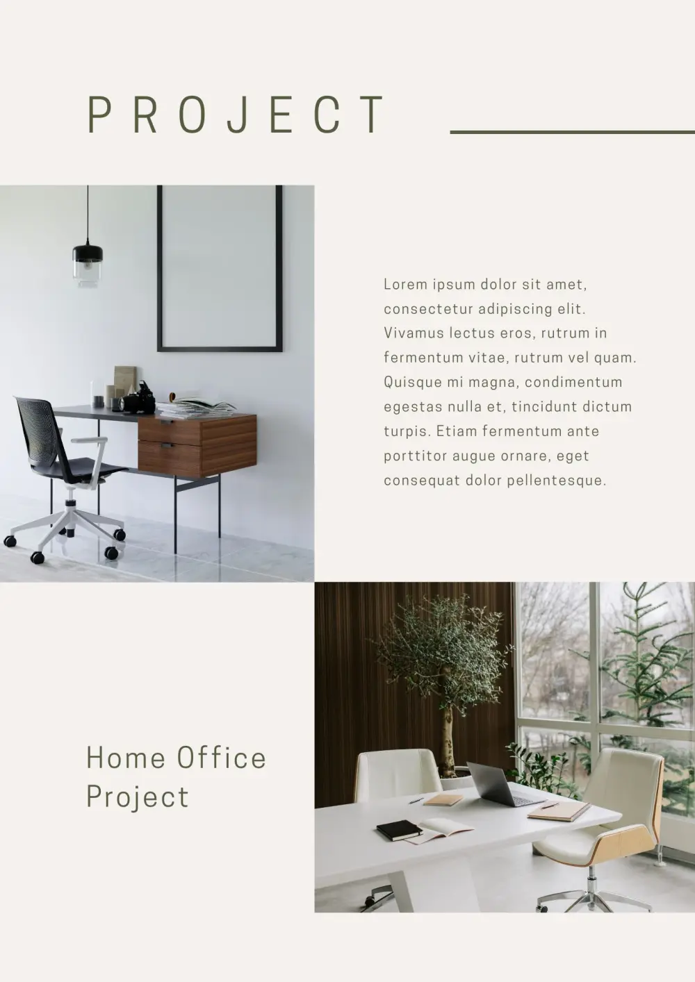تصميم portfolio ع كانفا