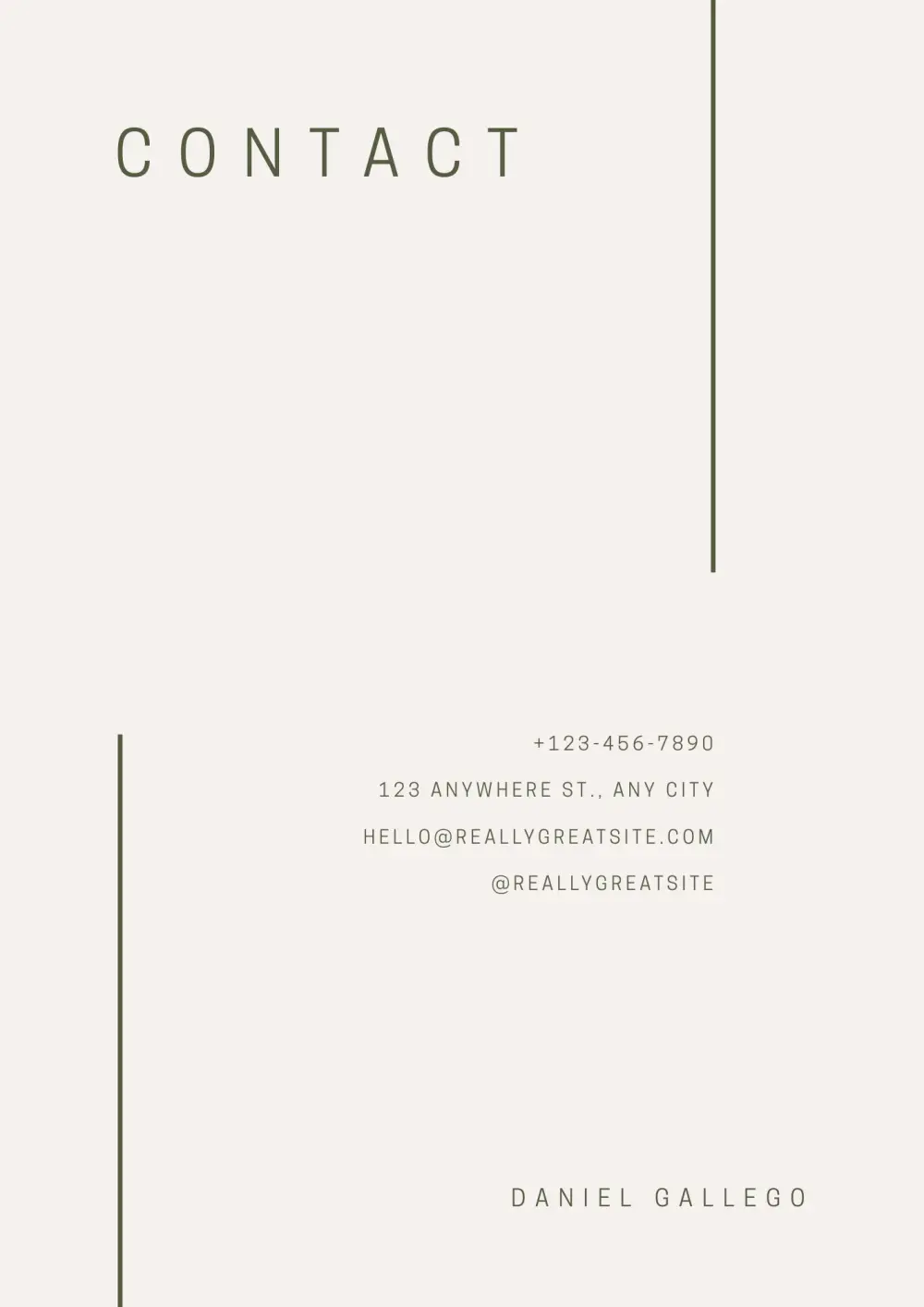 تصميم portfolio ع كانفا