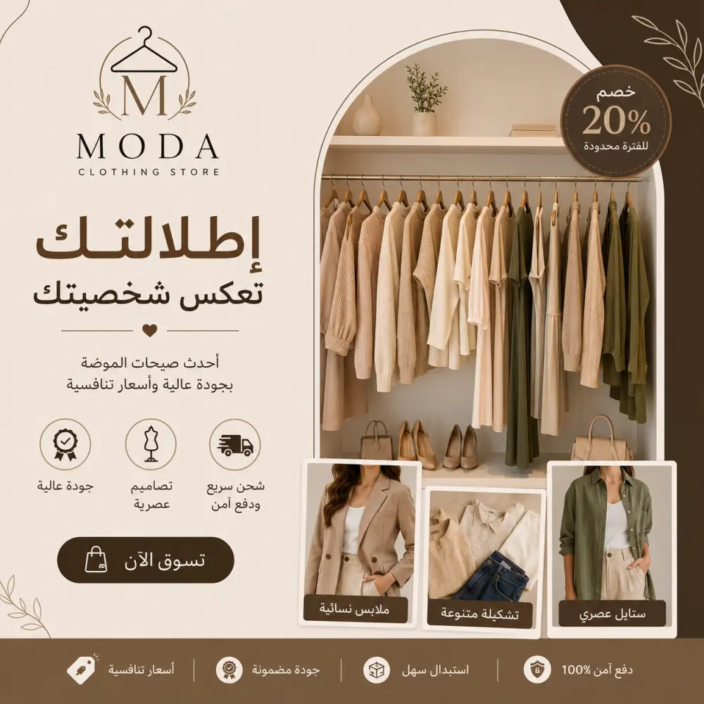 تصميم إعلانات احترافي مع طلب العميل فقط 5 دولار !!