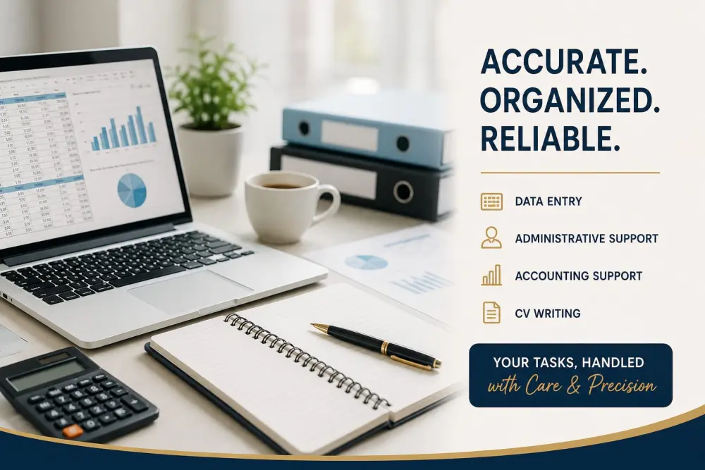 Fast delivery  High accuracy Professional formatting Confidential handling of data