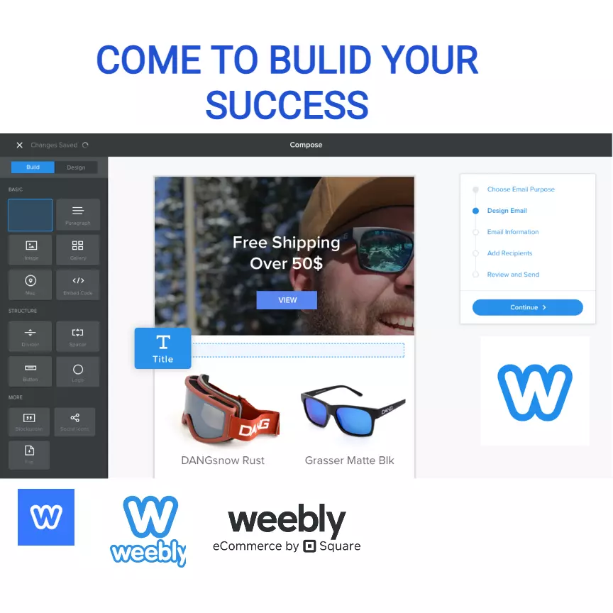 تصميم متجر احترافى على WEEBLY