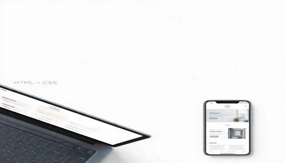 تصميم صفحة هبوط احترافية متجاوبة html+css