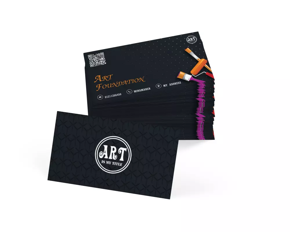 تصميم  business card احترافية