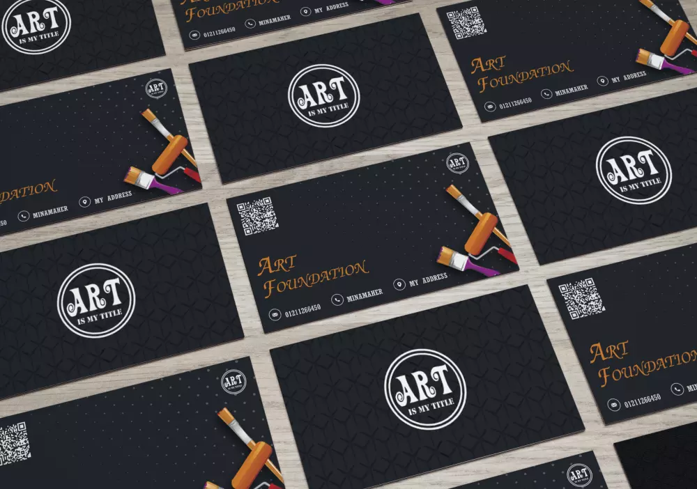 تصميم  business card احترافية