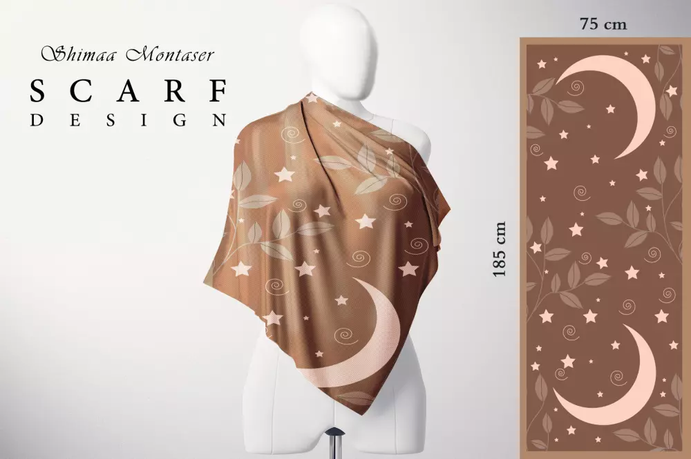 تصميم طرح وخمارات ديجتال