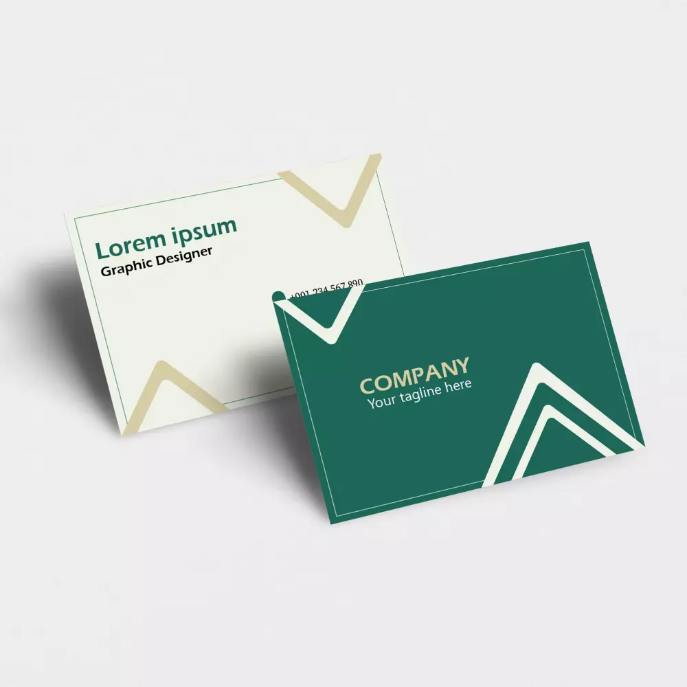 تصميم بطاقة عمل احترافي غير تقليدي