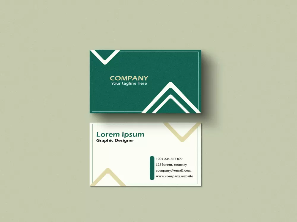 تصميم بطاقة عمل احترافي غير تقليدي