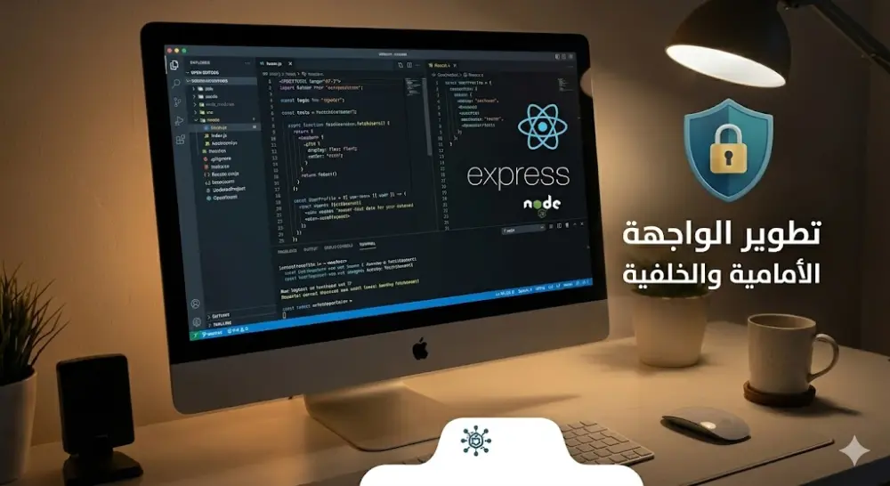 بناء وتطوير موقع إلكتروني متكامل وجاهز (Front-End & Back-End)