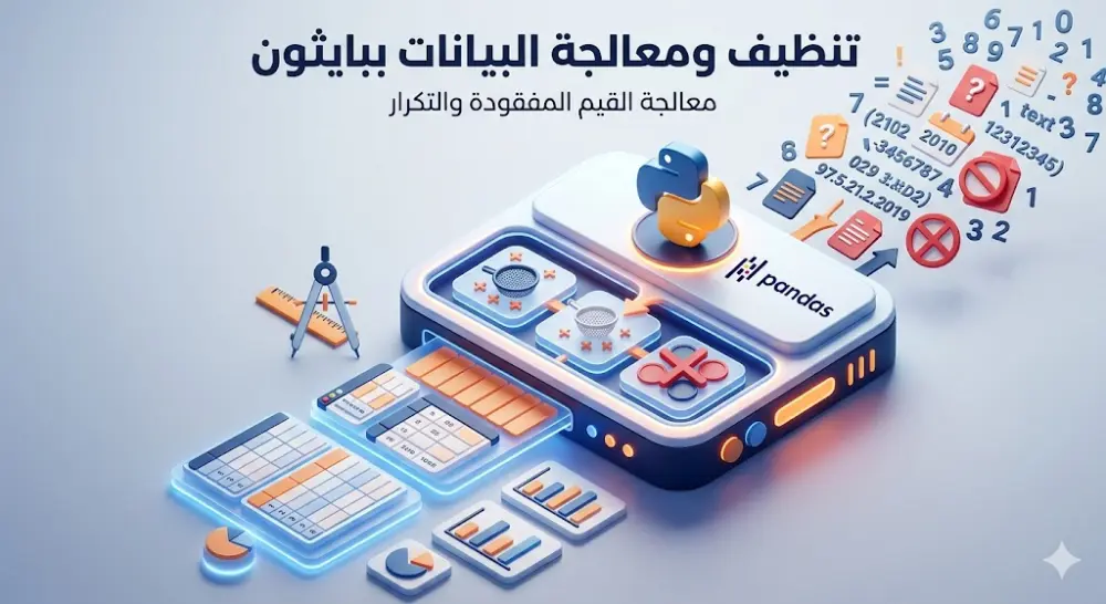 تحليل البيانات، تنظيفها (Preprocessing) واستخراج تقارير ولوحات تحكم تفاعلية ببايثون