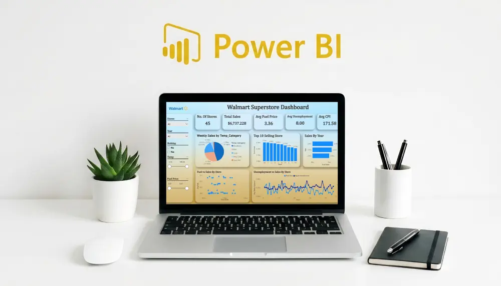تحليل البيانات باستخدام Power Bi وبناء داشبورد تفاعلي