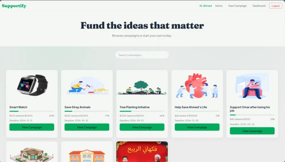 برمجة Landing Page حديثة باستخدام HTML CSS JavaScript