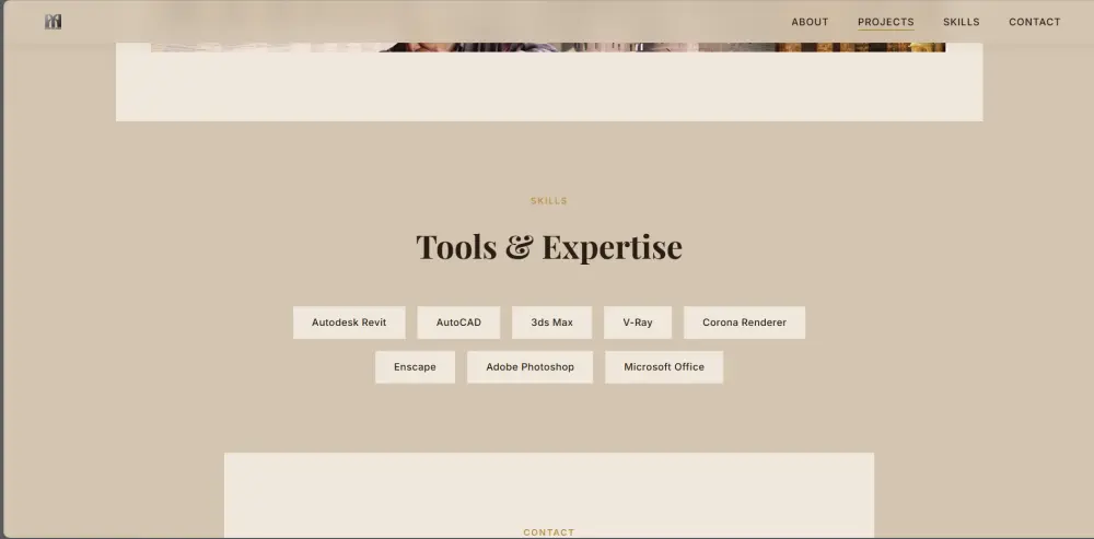 تصميم وتطوير موقع بورتفوليو احترافي بـ HTML و CSS و JavaScript