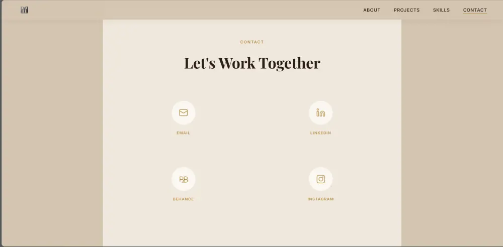 تصميم وتطوير موقع بورتفوليو احترافي بـ HTML و CSS و JavaScript