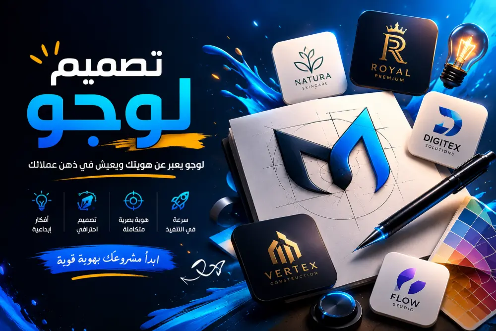 تصميم شعار/لوجو (Logo) شخصي او لبراند تجاري