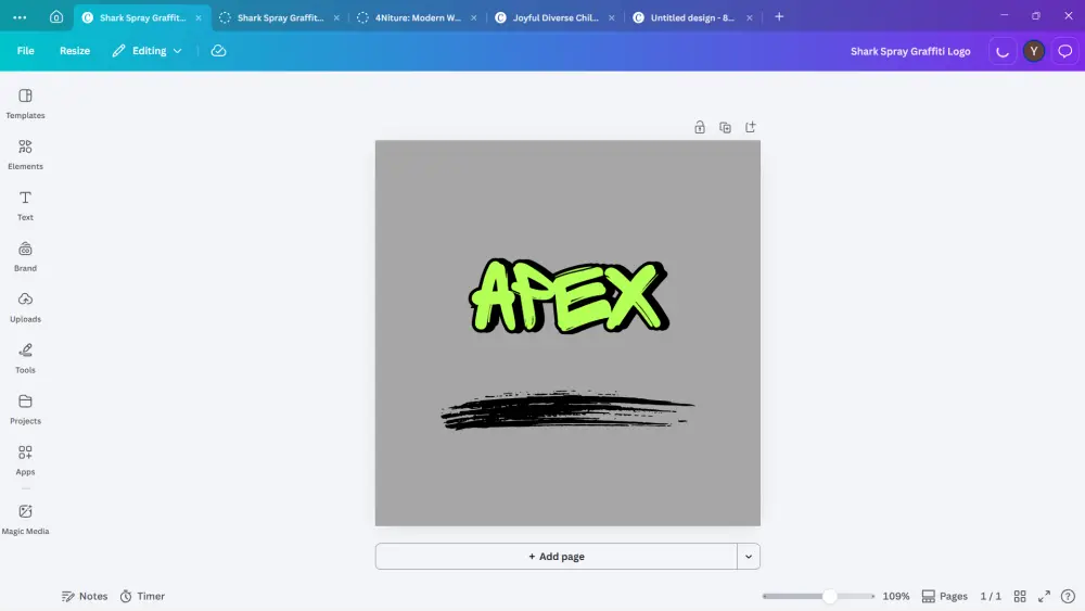 تصميم شعار/لوجو (Logo) شخصي او لبراند تجاري