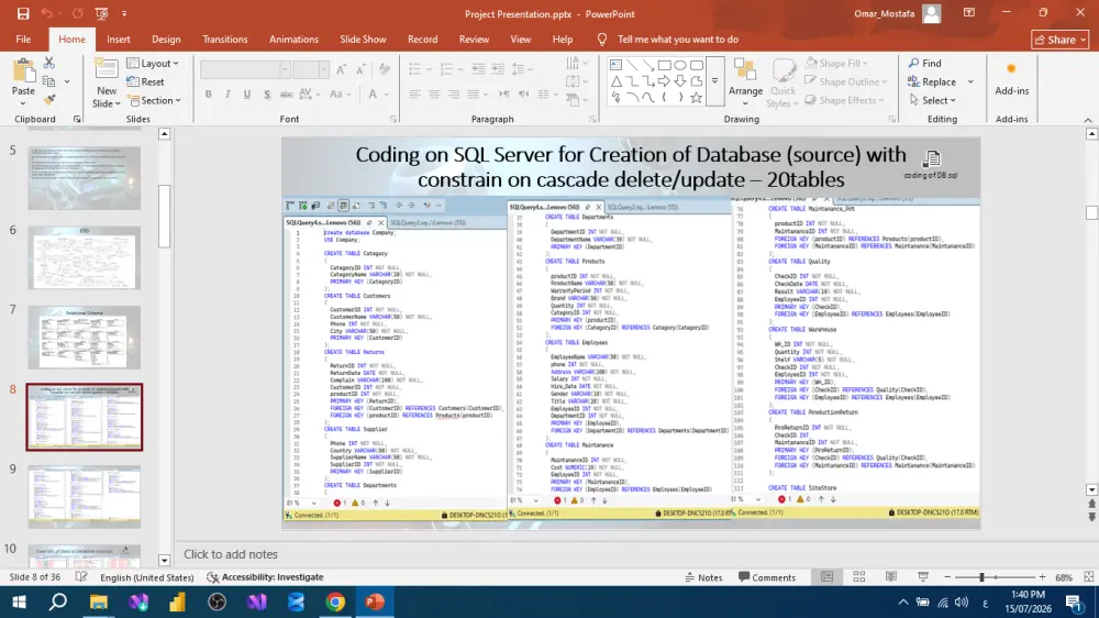 كتابة استعلامات SQL وDatabase Queries باحترافية