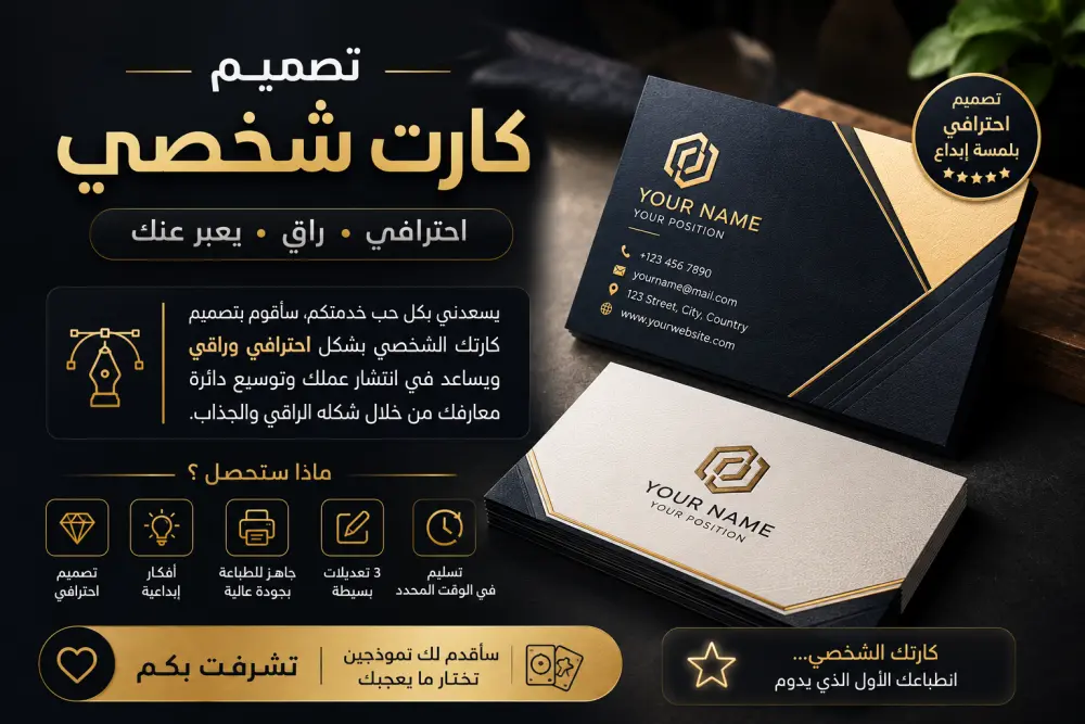 تصميم بزنس كارد