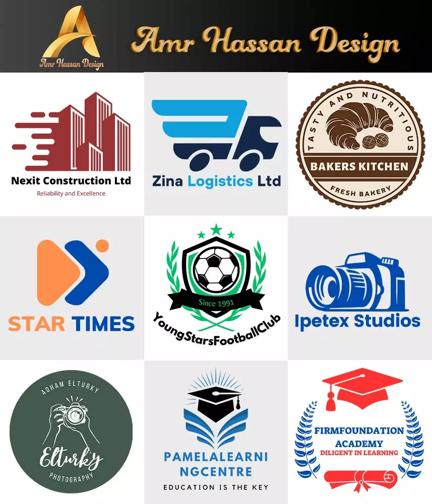 تصميم شعارات احترافية .