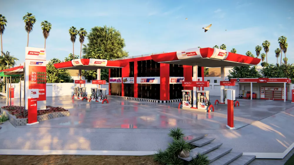 تصميمات 3D  محطات وقود .محطات بنزين