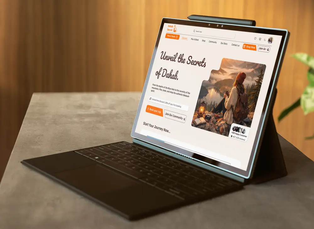 تصميم واجهات مستخدم UI/UX احترافية لتطبيقات ومواقع السياحة والسفر