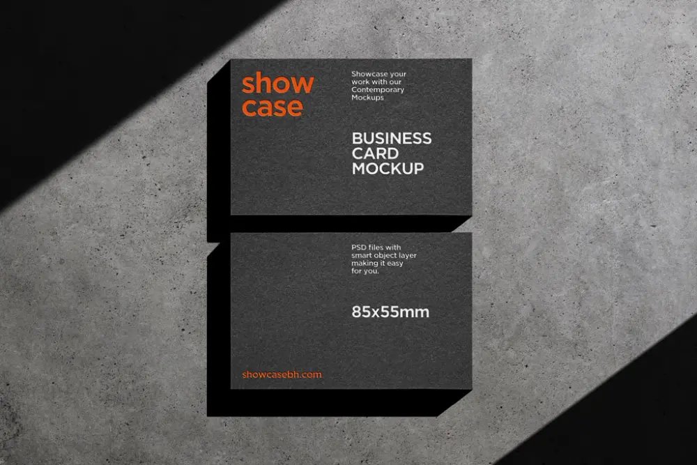 تصميم بطاقات عمل شخصية (Business Cards) احترافية ومبتكرة تناسب هويتك