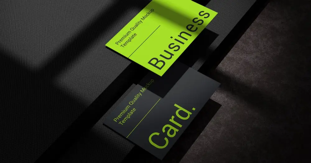 تصميم بطاقات عمل شخصية (Business Cards) احترافية ومبتكرة تناسب هويتك