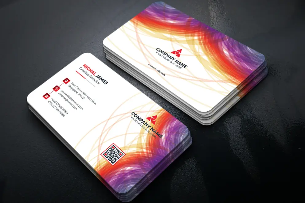 تصميم بطاقات عمل شخصية (Business Cards) احترافية ومبتكرة تناسب هويتك
