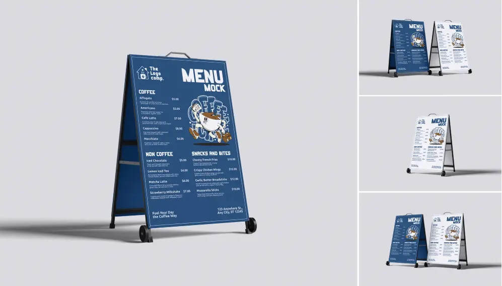 تصميم منيو (Menu) احترافي وجذاب لمطعمك أو كافيهك يزيد من مبيعاتك