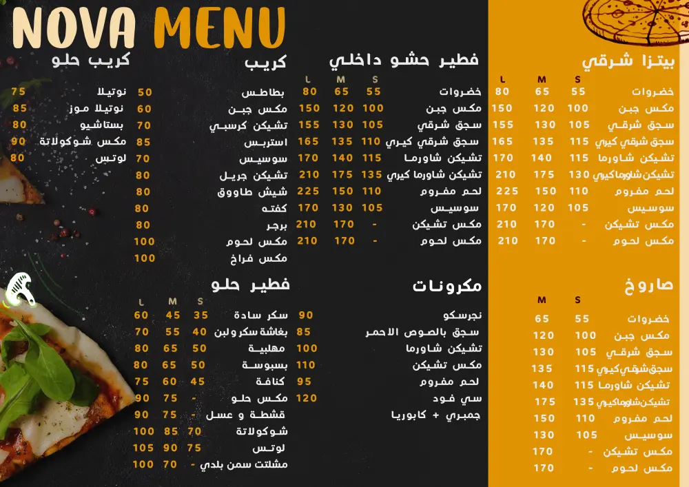 تصميم منيو (Menu) احترافي وجذاب لمطعمك أو كافيهك يزيد من مبيعاتك