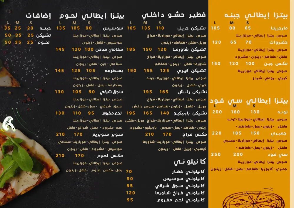 تصميم منيو (Menu) احترافي وجذاب لمطعمك أو كافيهك يزيد من مبيعاتك