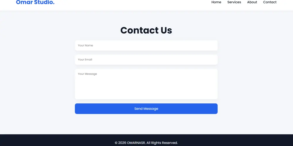 تصميم Landing Page احترافية ومتجاوبة باستخدام HTML CSS JavaScript