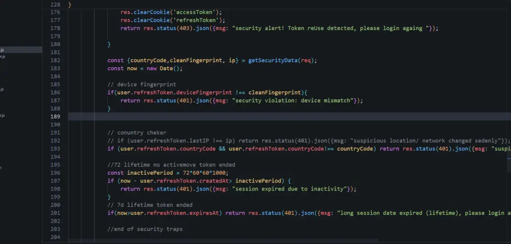 خدمة إصلاح أخطاء (Bugs) مشاريع Node.js و Express