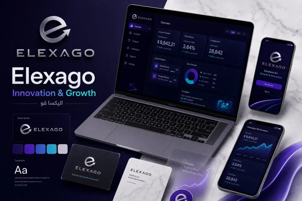تصميم صفحة هبوط Resposive متوافقة مع معايير UI/UX