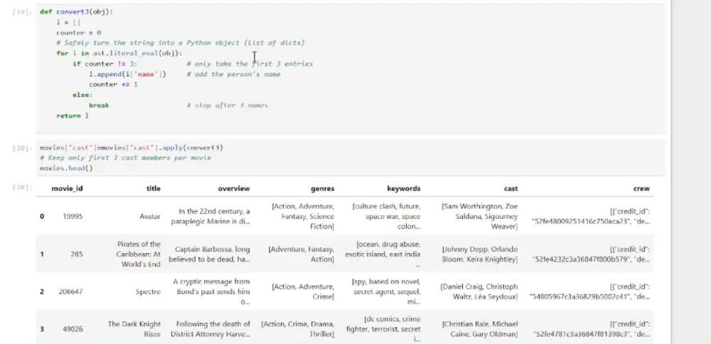 بناء أنظمة التوصية الذكية (Recommender Systems) للمتاجر والتطبيقات باستخدام تعلم الآلة.