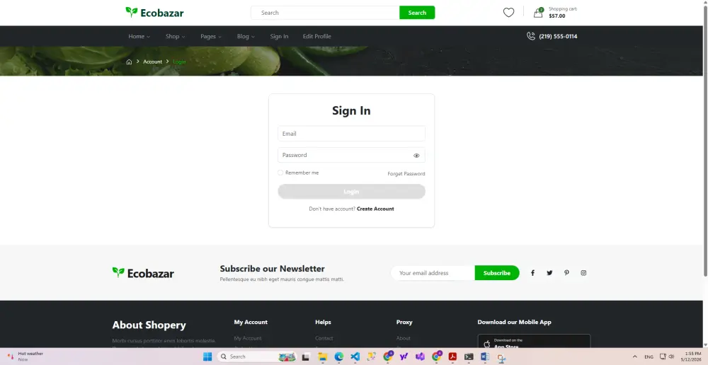 Landing Page