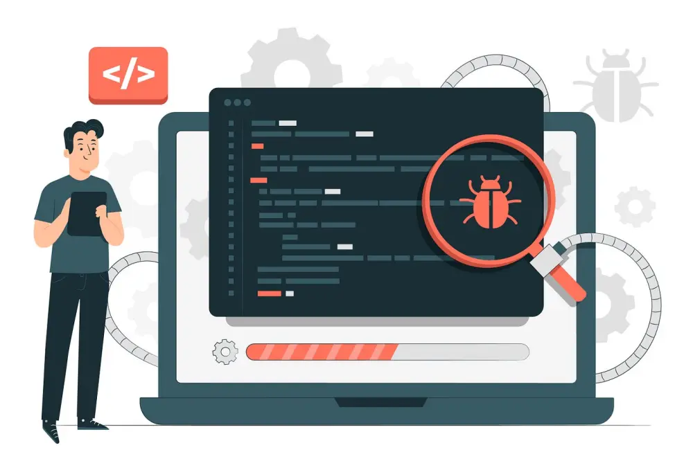 حل مشاكل وأخطاء أكواد JavaScript و HTML و CSS و Node.js في موقعك