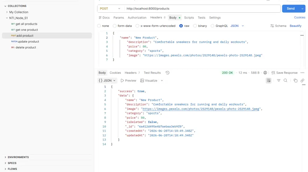 إنشاء REST API باستخدام Node.js و Express و MongoDB