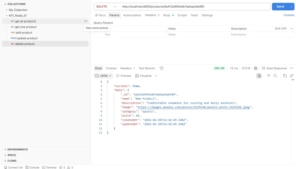إنشاء REST API باستخدام Node.js و Express و MongoDB