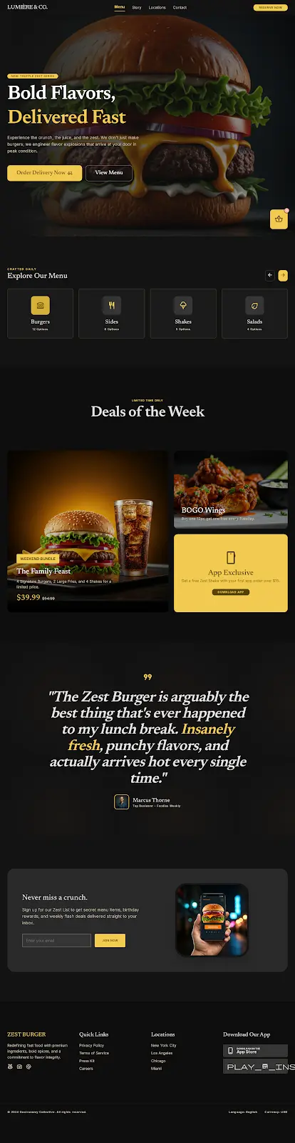 تصميم Landing Page احترافي متجاوب لجميع الأجهزة