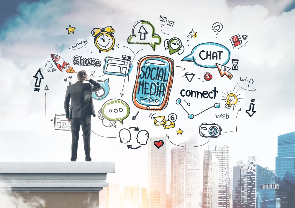 الإدارة الكاملة لحسابات السوشيال ميديا (Full Social Media Management)