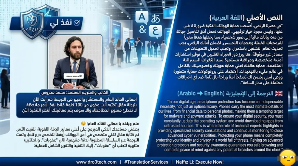 هل تبحث عن ترجمة دقيقة، سريعة، وتحافظ على روح النص الأصلي؟