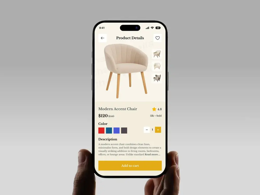 سأقوم بتصميم شاشة UI/UX احترافية واحدة لتطبيق موبايل باستخدام Figma مقابل 5 دولار، مع إمكانية إضافة شاشات إضافية حسب الطلب.