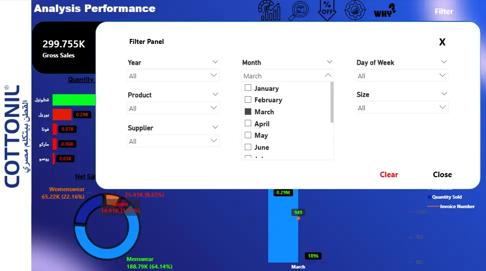 تحليل البيانات وبناء لوحات تحكم تفاعلية باستخدام Power BI , Excel